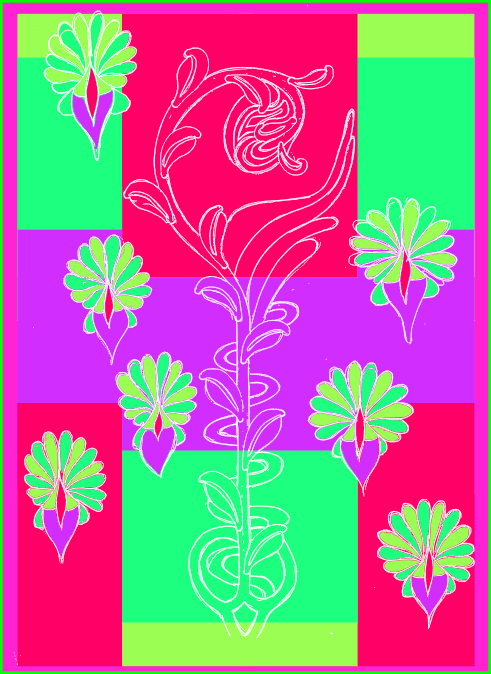 art of flowers blooming