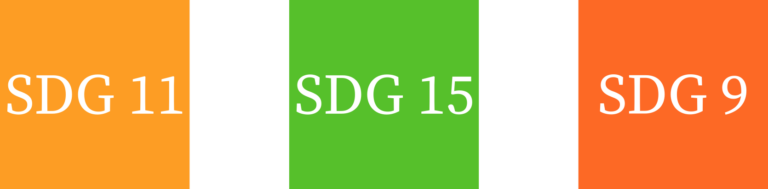 MSASpaces the 3 sdg goals and aims to integrate